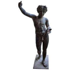 Classical Cast Iron Garden Statue