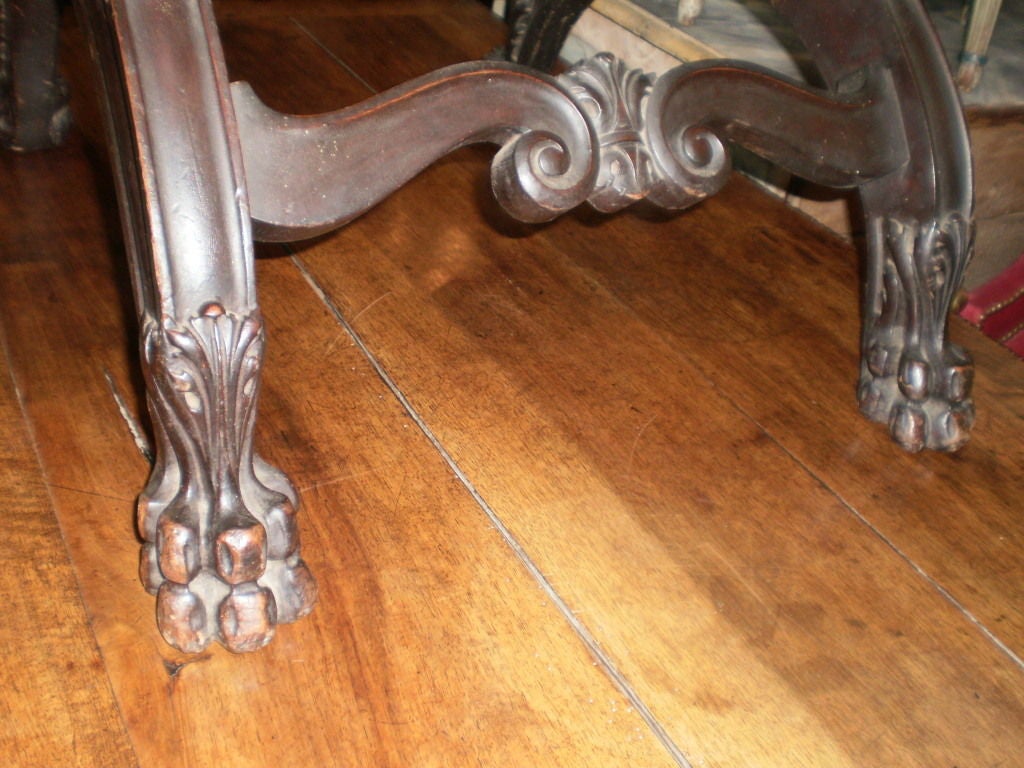 Chaise italienne ancienne de style Renaissance Bon état - En vente à Houston, TX