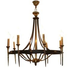 FRENCH 40'S CHANDELIER