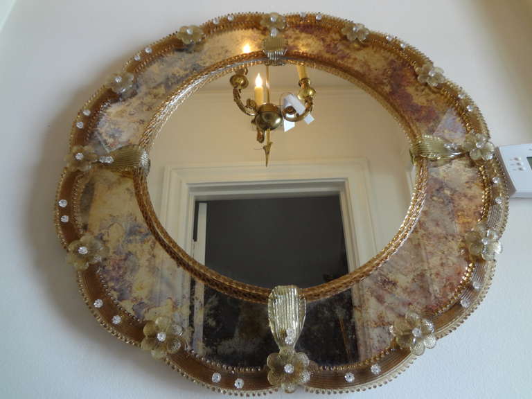Round Venetian Mirror 2