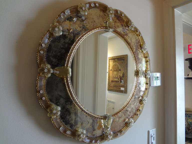 Round Venetian Mirror 3