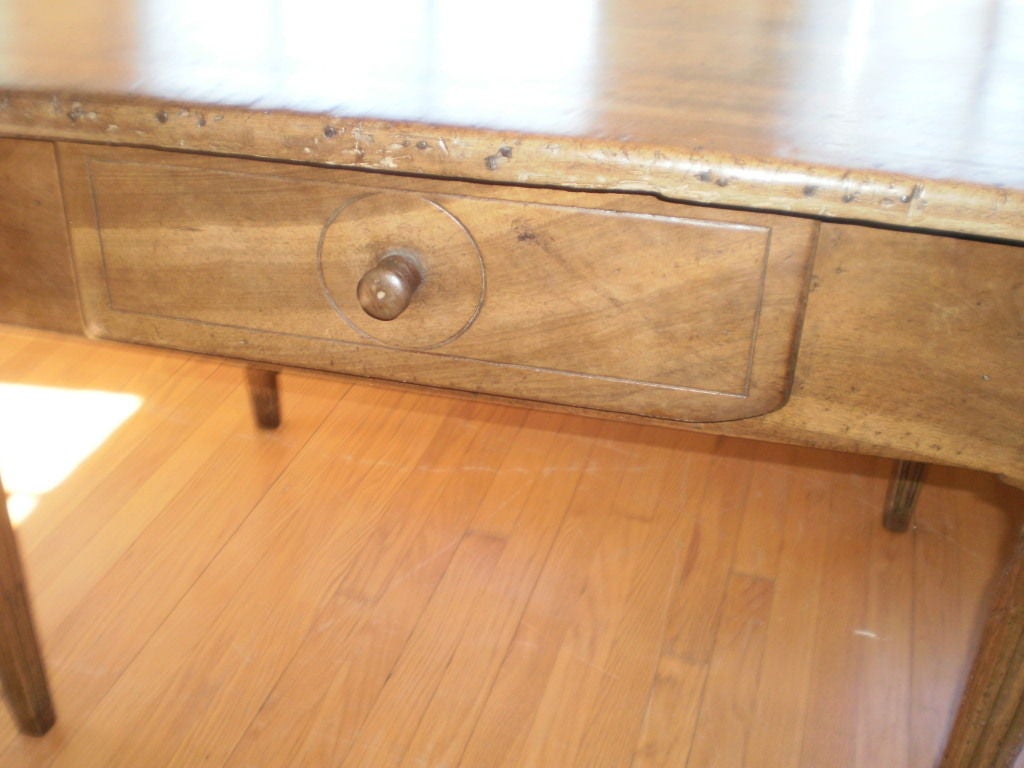 Antique French Louis XVI Style Walnut Cobbler's Work Table In Good Condition For Sale In Houston, TX