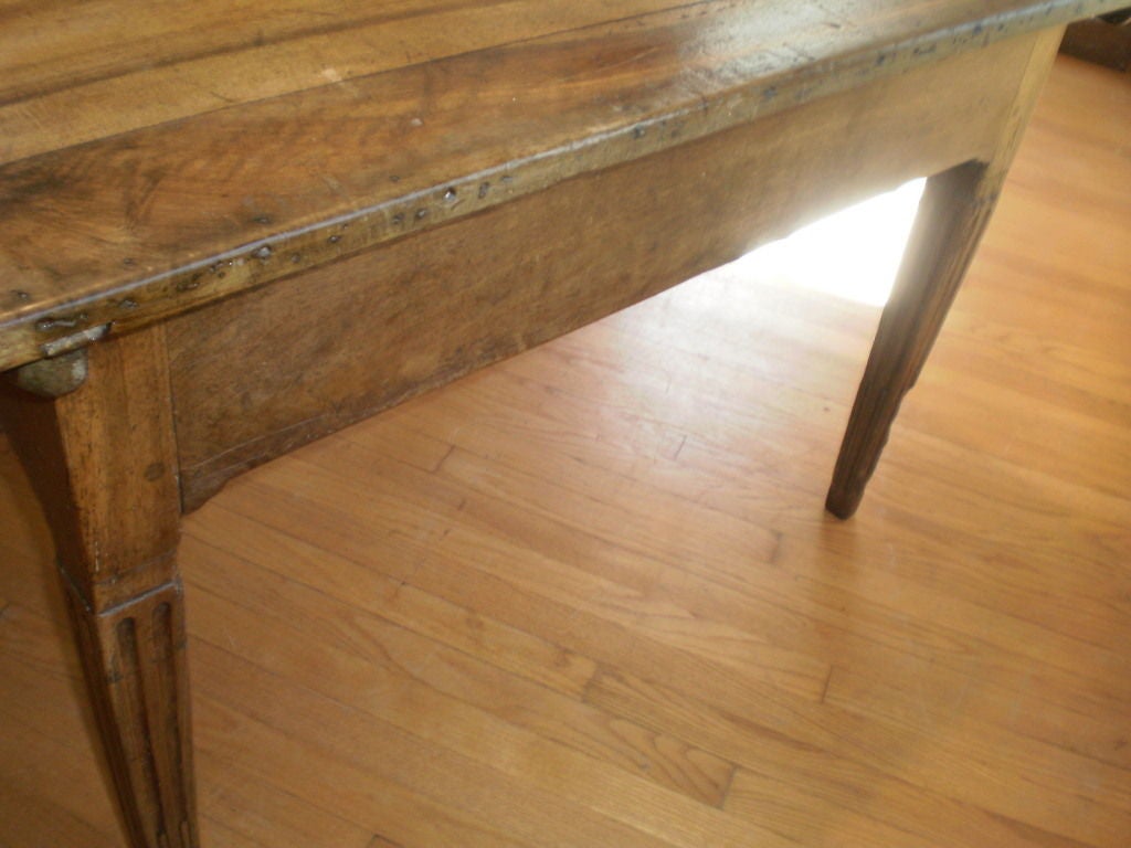 Antique French Louis XVI Style Walnut Cobbler's Work Table For Sale 1