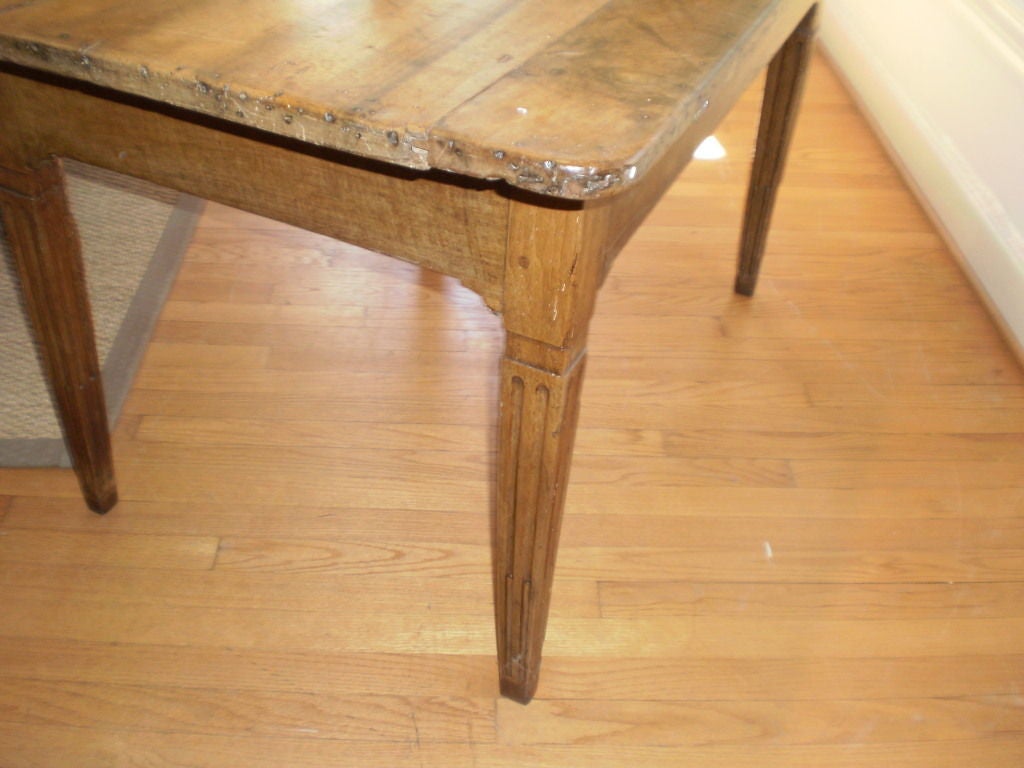 Antique French Louis XVI Style Walnut Cobbler's Work Table For Sale 2
