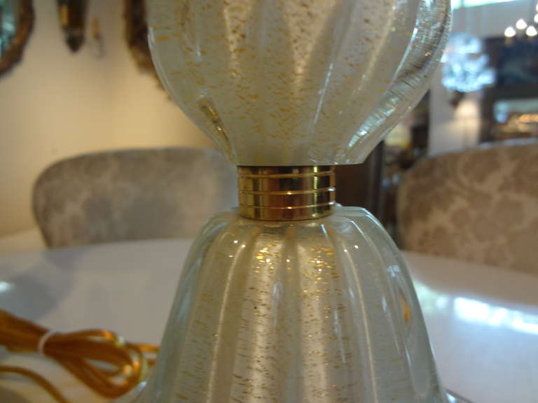 Pair of Murano Glass Lamps 2