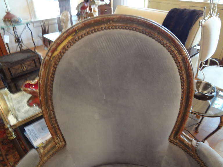 19th Century French Louis XVI Style Bergere 3