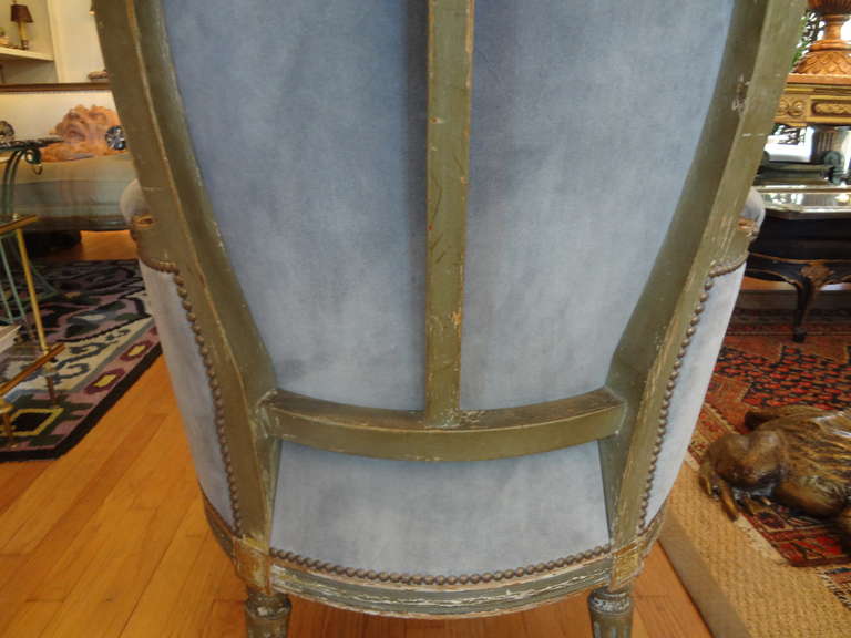 19th Century French Louis XVI Style Bergere 5