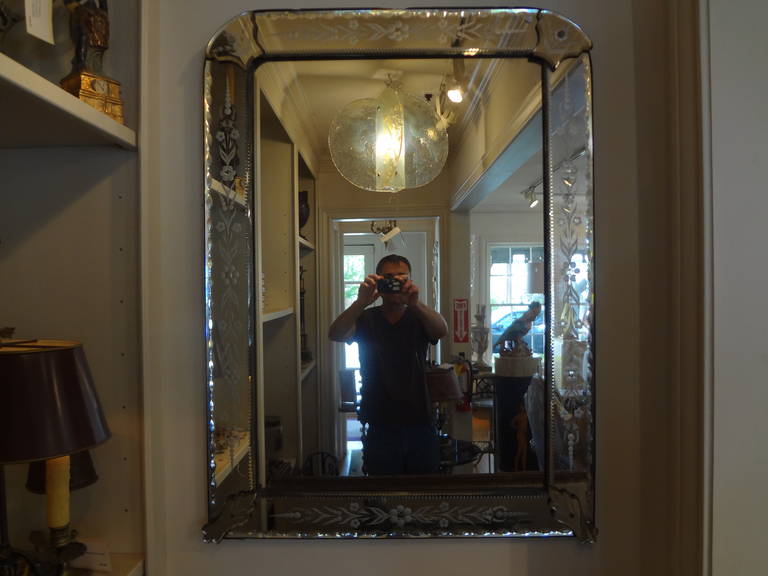 Italian Venetian Mirror from the 1940s