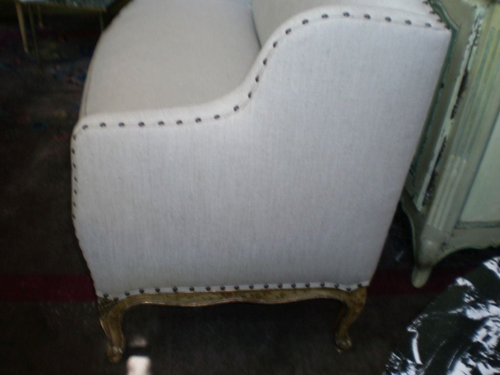 Italian 19th Century Venetian Upholstered Canape