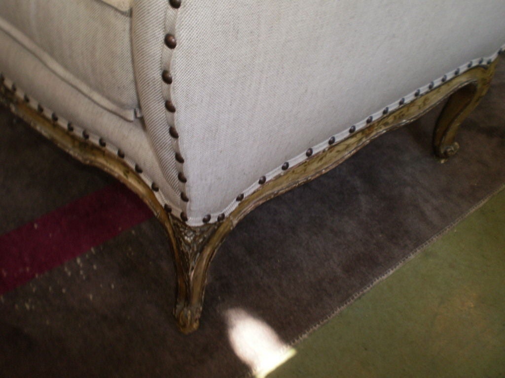 19th Century Venetian Upholstered Canape 3