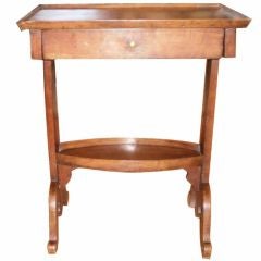 19TH CENTURY FRENCH LOUIS PHILIPPE WALNUT GUERIDON