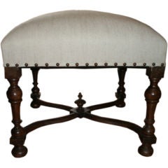 19TH CENTURY FRENCH LOUIS XIII STYLE TABOURET/STOOL