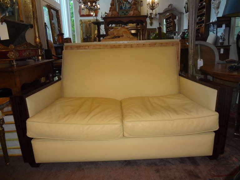 art deco sofa