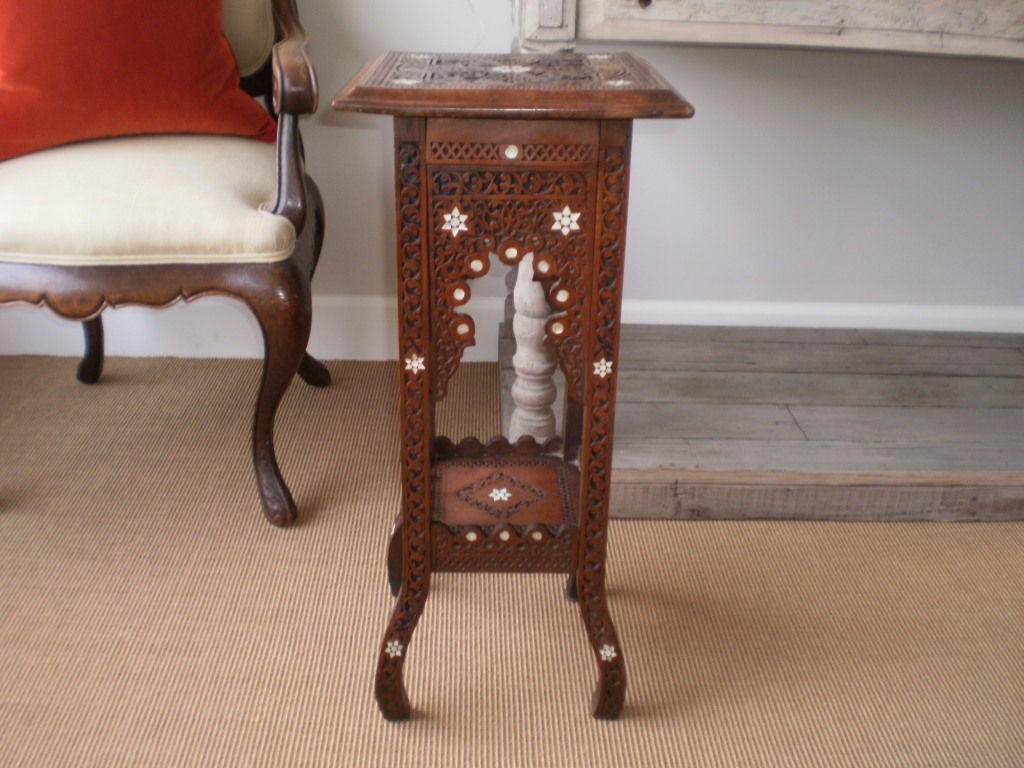 Moroccan or Syrian Moorish Style Table