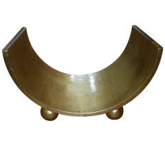 Italian Gilt Wood Magazine Holder-SATURDAY SALE 12