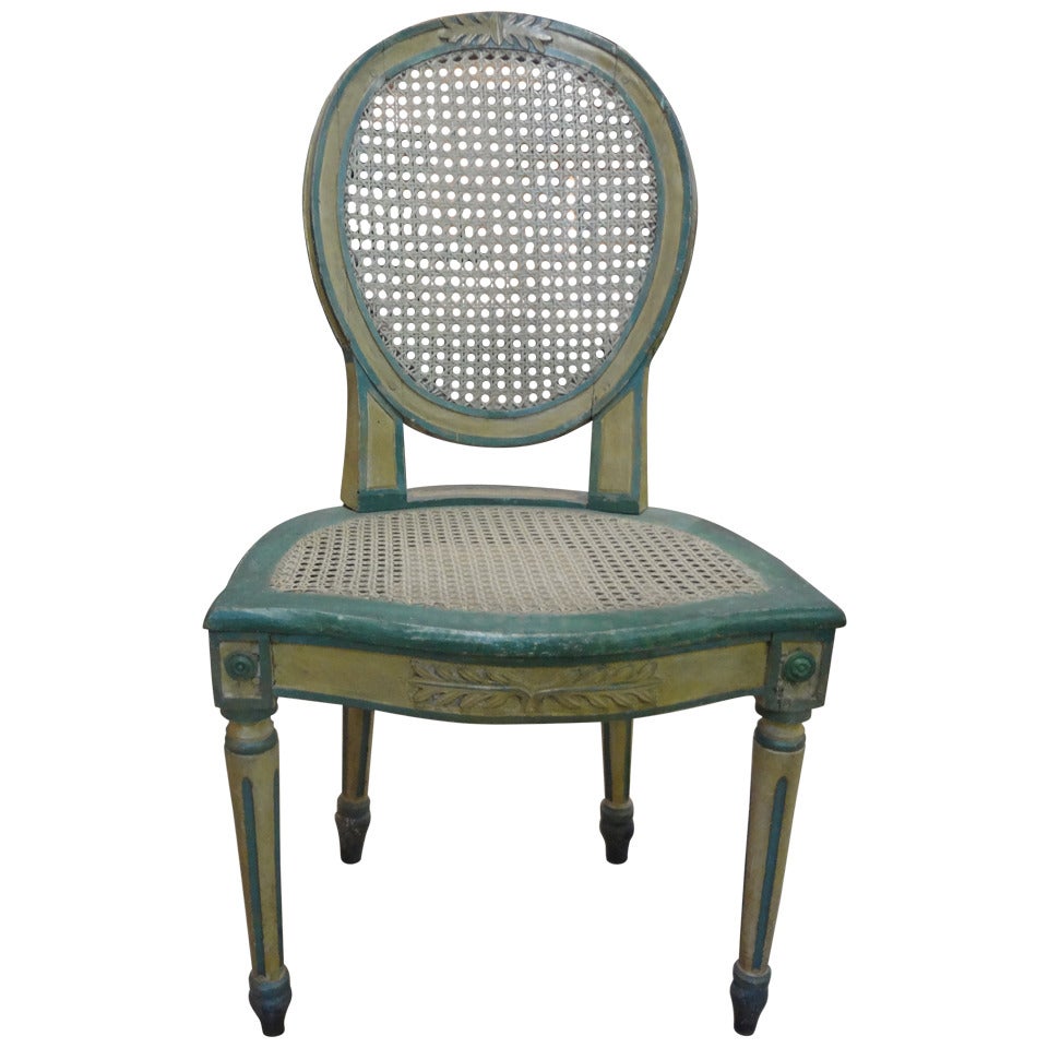 19th Century French Louis XVI Style Chair