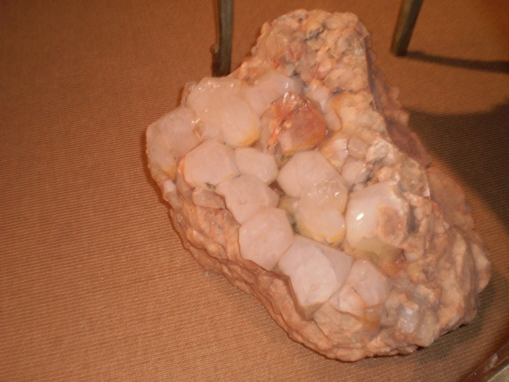 Monumental Rock Quartz Crystal Specimen In Good Condition In Houston, TX