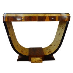 FRENCH ART DECO CONSOLE TABLE