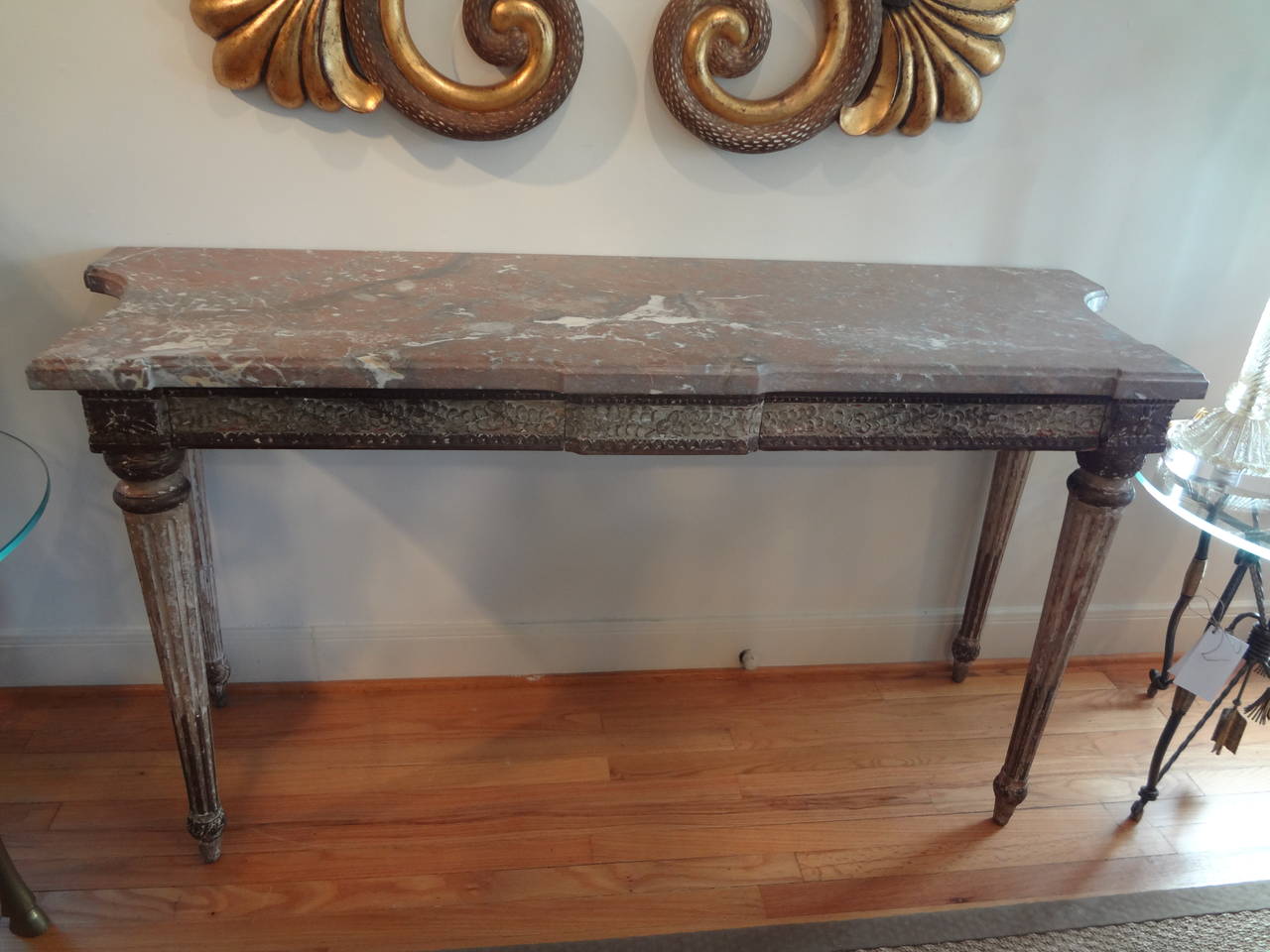 19th Century Italian Louis XVI Style Console Table
