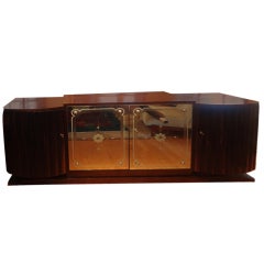 French Art Deco Buffet With Mirrored Doors-SATURDAY SALE 9