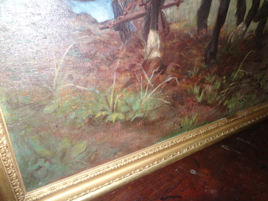 19th Century Oil Painting by Adrian Jones 4