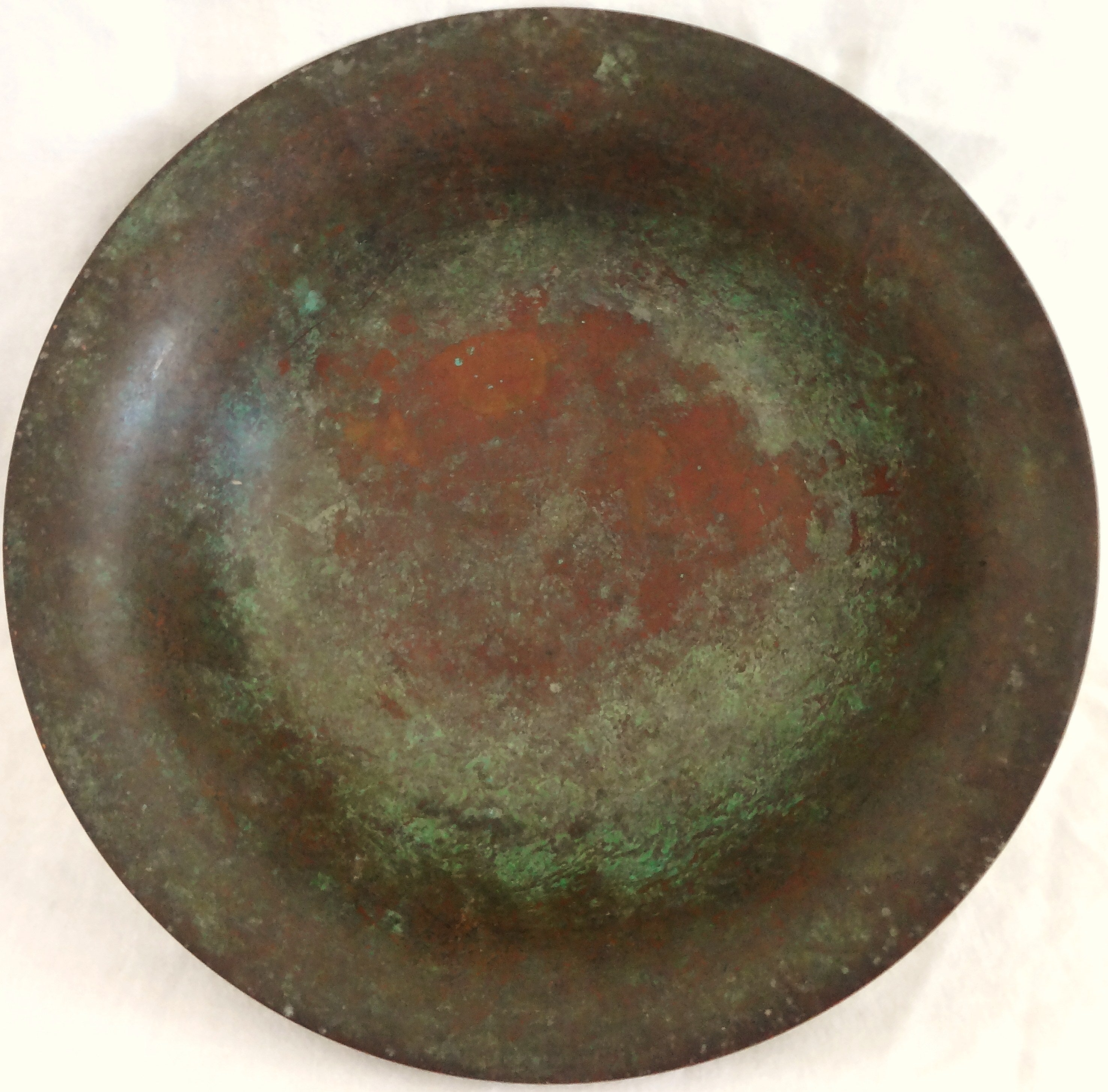 1930s Art Deco Carl Sorensen Bronze Bowl For Sale