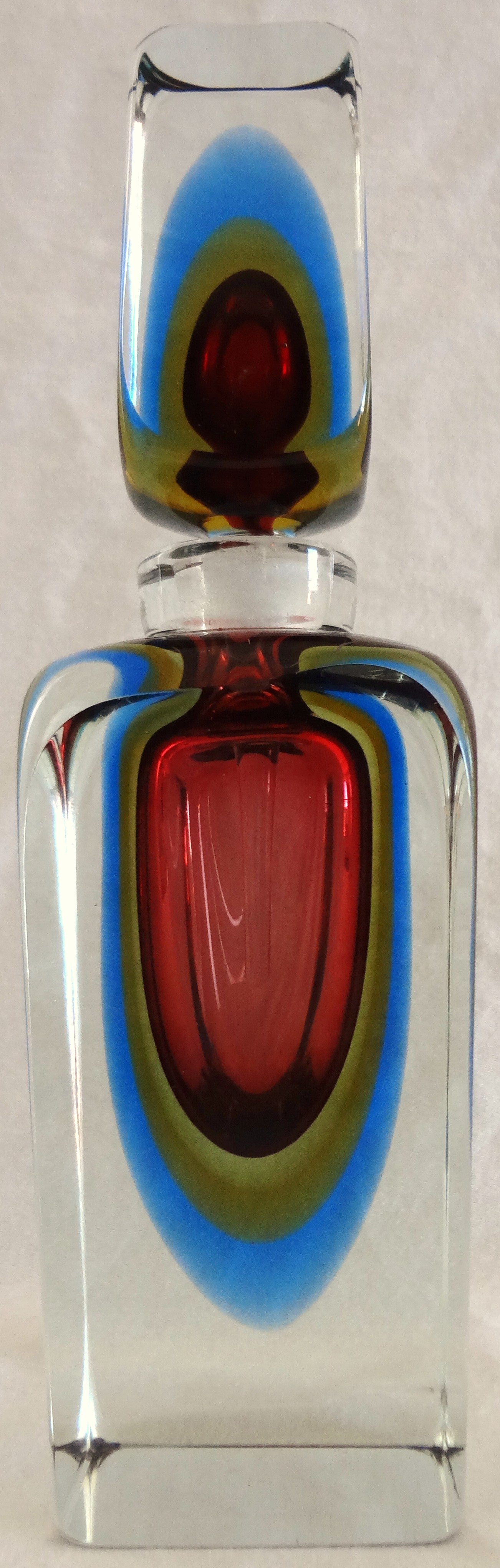 Chic 1970s, Italian Murano Art Glass Decanter