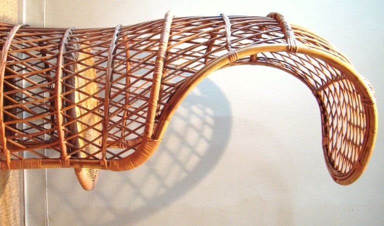 wicker canopy chair