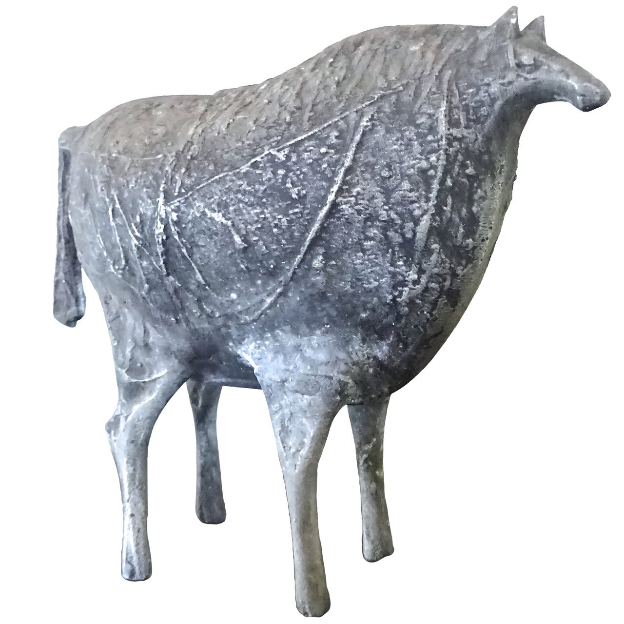 Rare Early 1960s Donald Drumm Horse Sculpture For Sale
