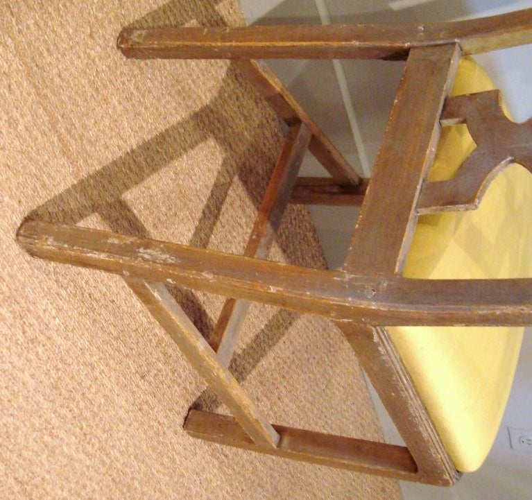 19th C. Italian Silver Gilt Chair, Collection of Albert Hadley 4