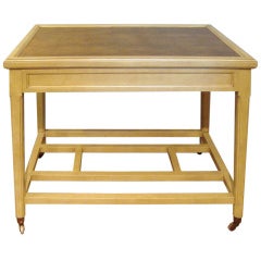 Rare Custom 1970s Fretwork Writing Table, Collection of Albert Hadley 6