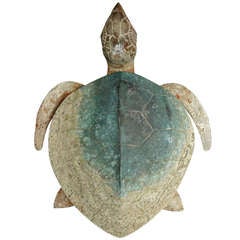 Exceptional 1920
s American Art Deco Bronze Sea Tortoise Sculpture