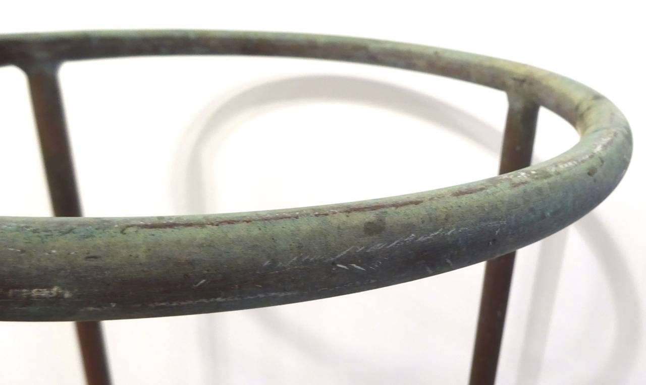 Mid-20th Century Rare 1950s Walter Lamb Copper Side Table