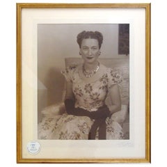 Rare Duchess of Windsor Photograph from Her Personal Collection