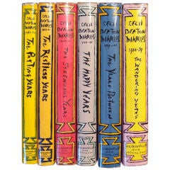 Rare Complete Six Volume Set, "The Cecil Beaton Diaries"