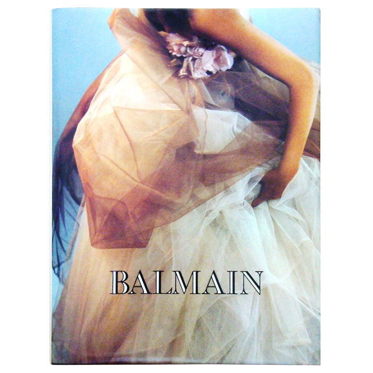 Scarce Pierre "Balmain" Book, 1996 For Sale