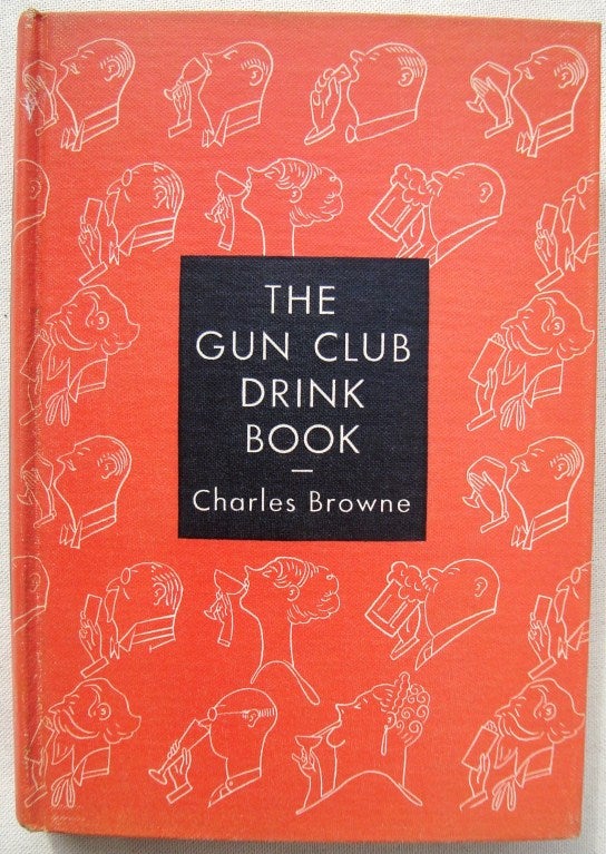 The Gun Club Drink Book and The Gun Club Cook Book In Excellent Condition In Washington, DC