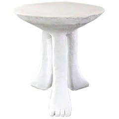 Iconic 1970s John Dickinson Plaster "Africa" End Table