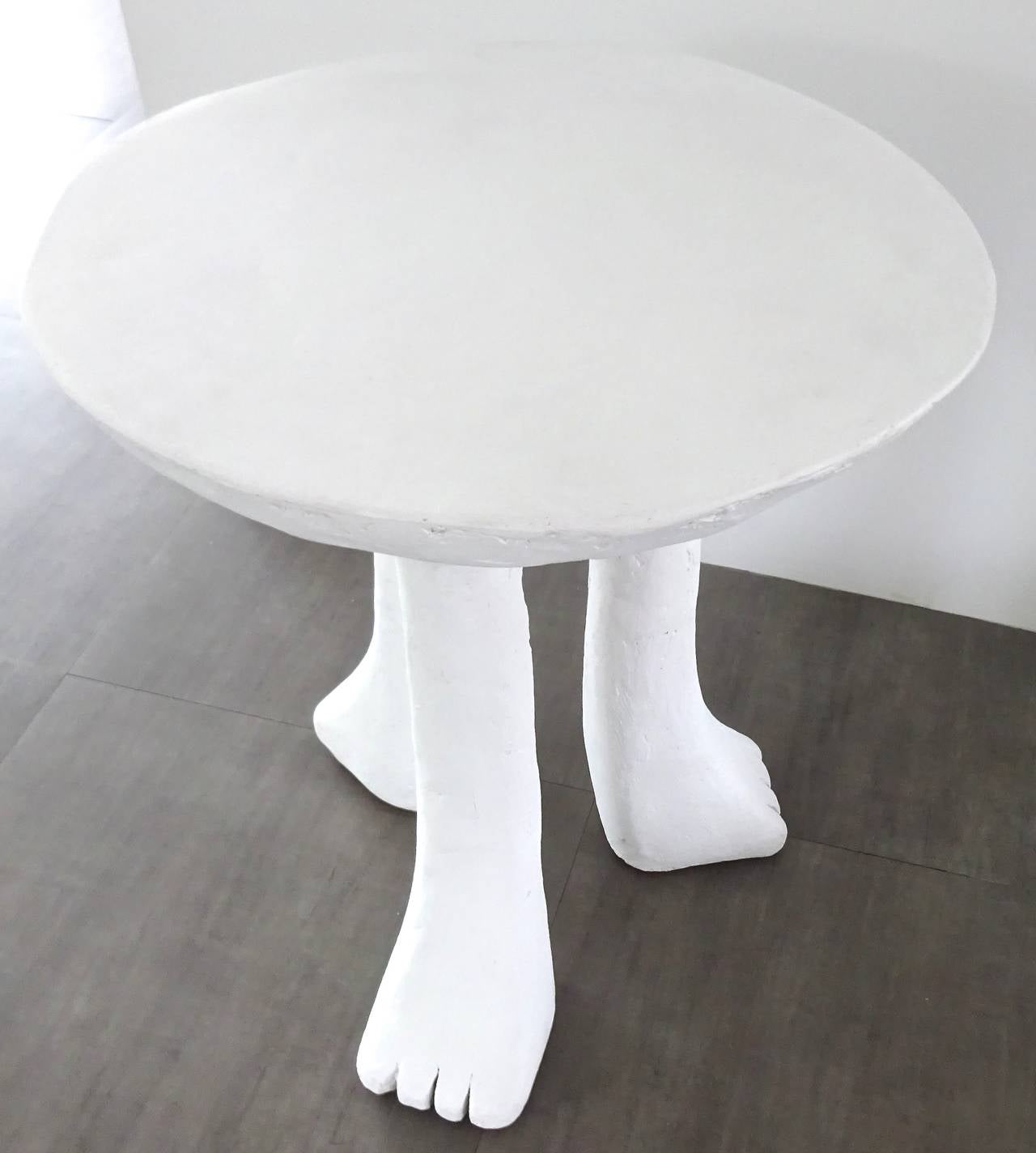 plaster table