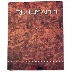 Ruhlmann Book, 1983 First Edition