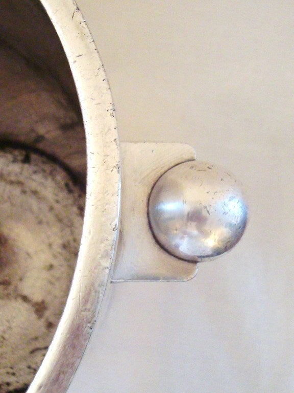 French Rare 1930's Christofle SS Normandie Silver Ice Bucket