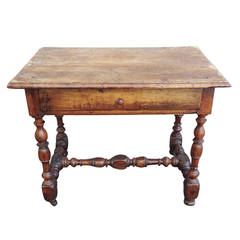 Antique 17th C. English William and Mary Writing Table