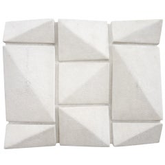 Faceted R&Y Augousti Ivory Shagreen Box