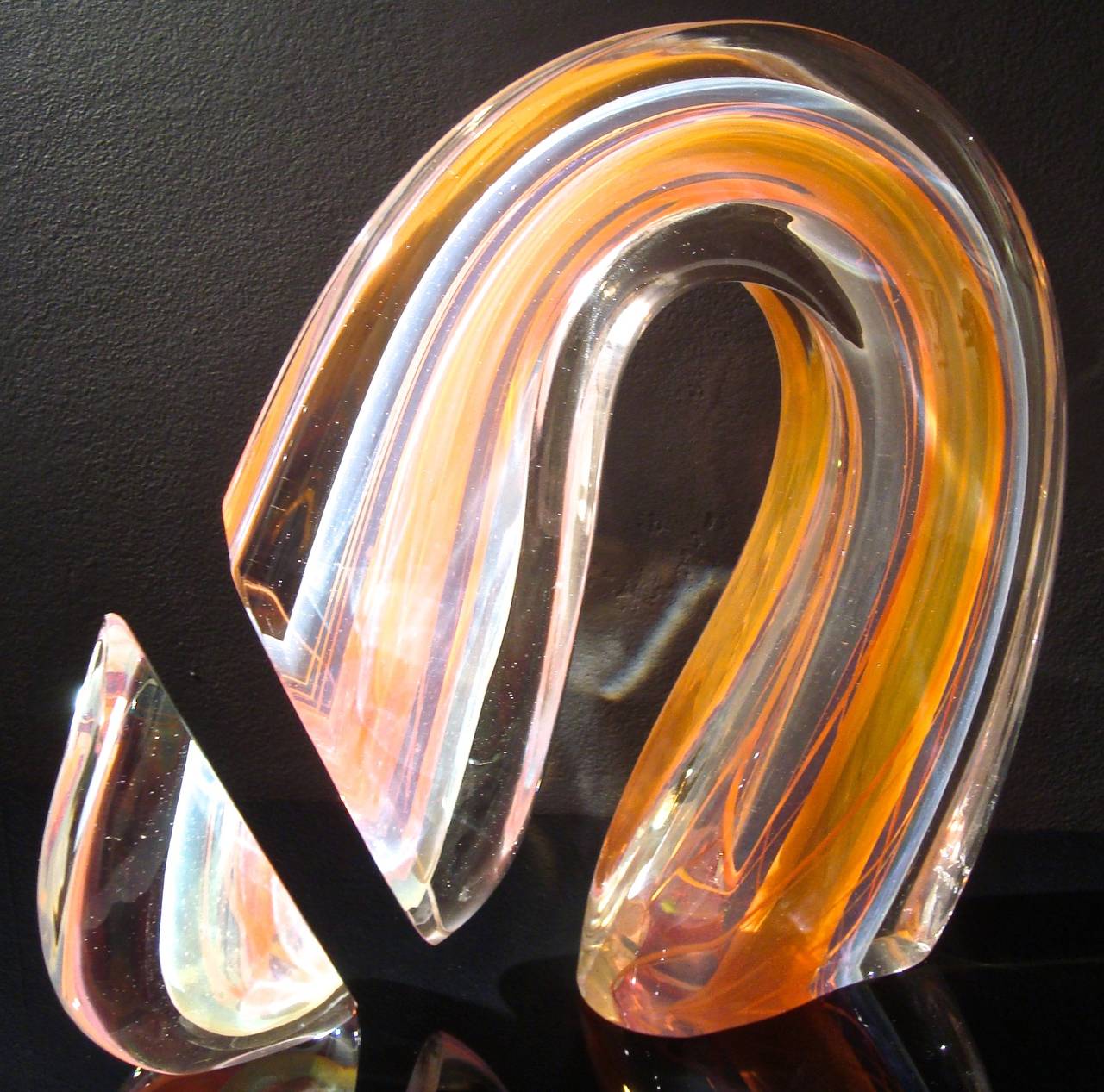 American Rare Harvey Lirttleton Glass Scupture 