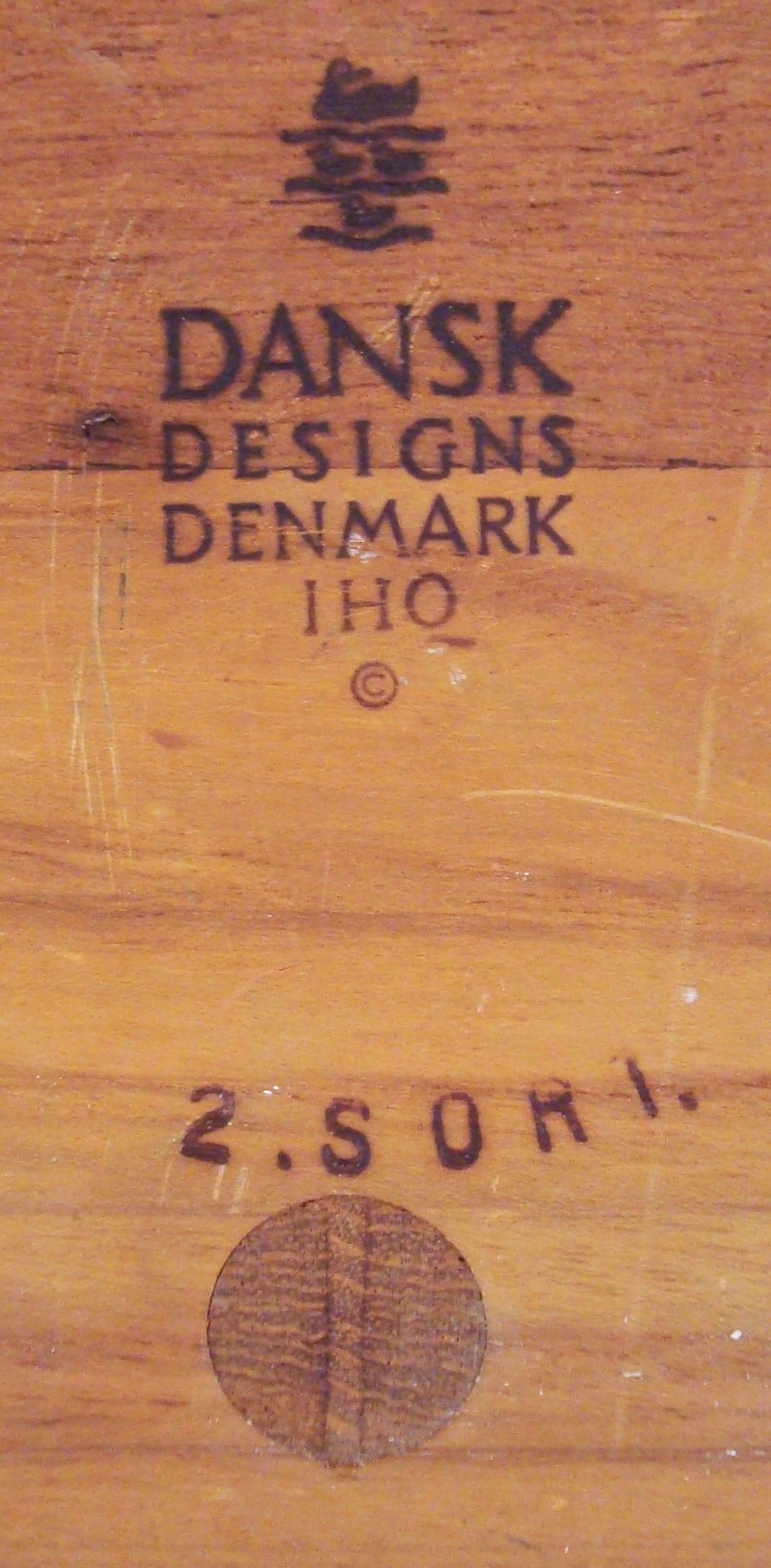 1950s Early Jens Quistgaard for Dansk Teak and Bamboo Ice Bucket 1