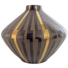 Large 1950s Modernist Japanese Porcelain Vase