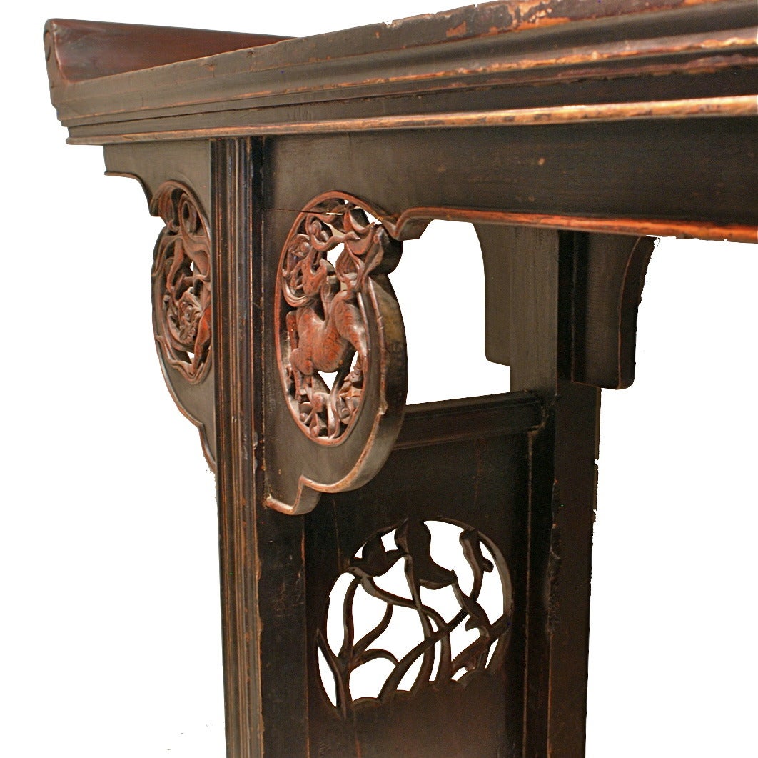 Chinese Monumental Altar Table, 19th Century For Sale