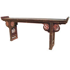 Antique Monumental Altar Table, 19th Century