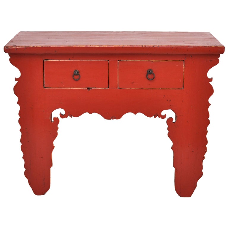 Silhouette Chinese Coffer / Sideboard For Sale