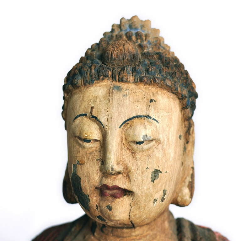 Chinese Exceptional Ming Dynasty Statue of Buddha